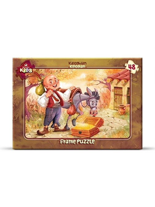 Art Puzzle Keloğlan Temalı Puzzle 48 Parça 3-5 Yaş