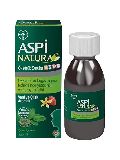 Aspi Natura Çocuk Öksürük Şurubu 120 Ml