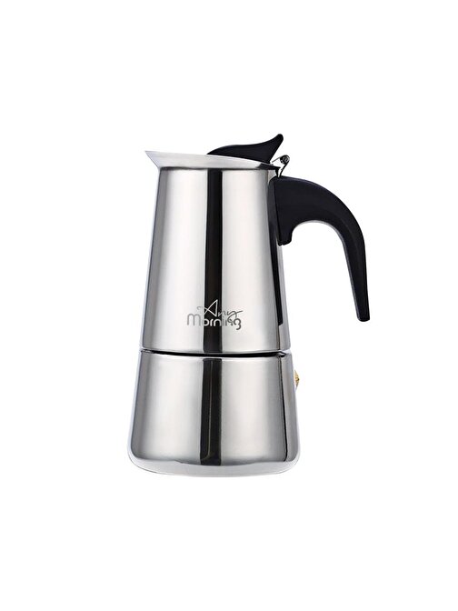 Any Morning FE001-6 300 Ml Espresso Kahve Makinası Gri