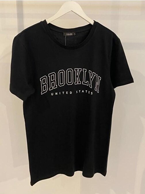 2617 Unisex Baskılı Tshirt Brooklyn
