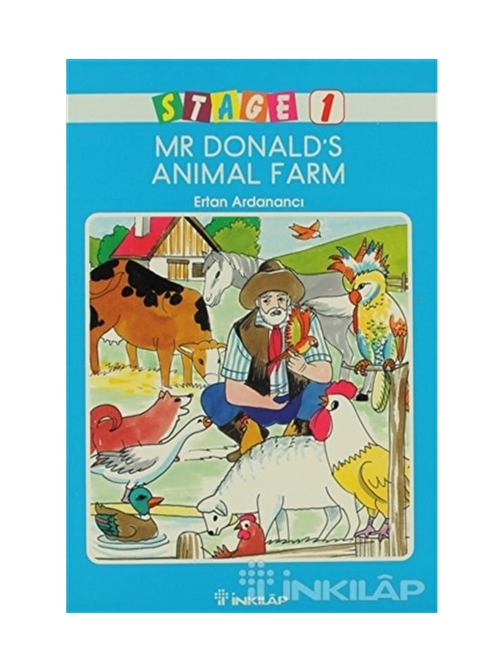 İnkılap Kitabevi Yayınları Stage 1 - Mr Donald'S Animal Farm - Ertan Ardanancı