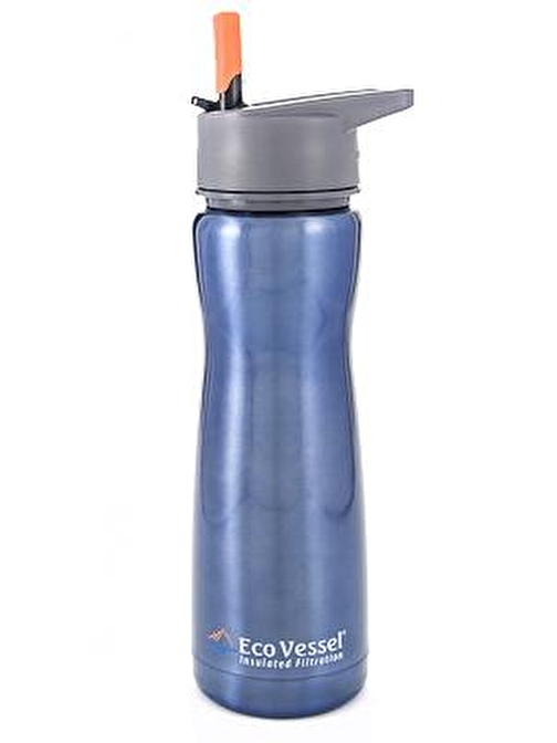 Eco Vessel Aqua Vessel Insulated Filtre Bottle Termos 0.50 Litre-Mavi