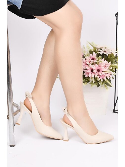 Papuçcity Blnr 02090 9 Cm Topuklu Kadın Stiletto Ayakkabı