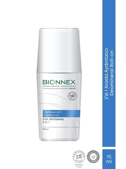 Bıonnex Perfederm Roll-On Deomineral Beyazlatıcı Etkili 75 Ml