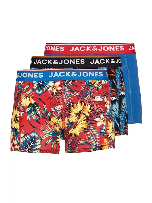 Jack&Jones Siyah Erkek 3'lü Boxer Set 12228458