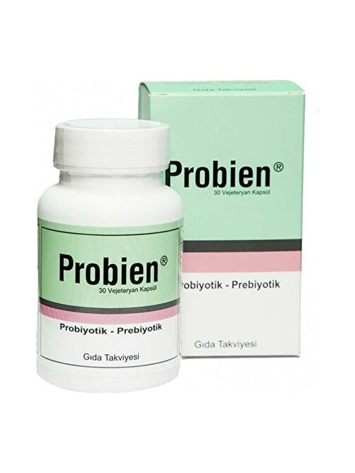 Rcfarma Probien Bağışıklık Güçlendirici Probiyotik Prebiyotik 30 Kapsül