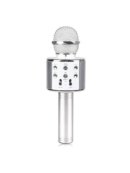 Pazariz Sihirli Karaoke Mikrofon Bluetooth Hoparlör