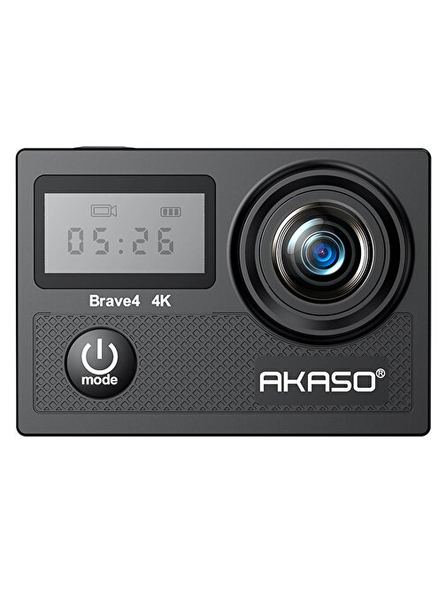 Akaso Brave 4 4K Aksiyon Kamerası + Aksesuar Seti