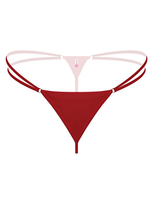 Liona Büyük Beden Fantazi İç Giyim Seksi İç Çamaşırı Kadın Kırmızı Fantezi Külot