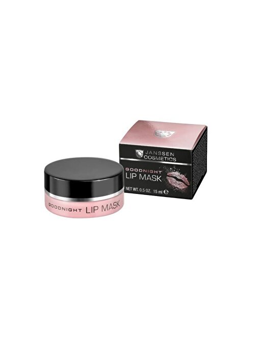 Janssen Cosmetics Good Night Lip Mask Onarıcı Renksiz Krem Dudak Bakımı 15 ml