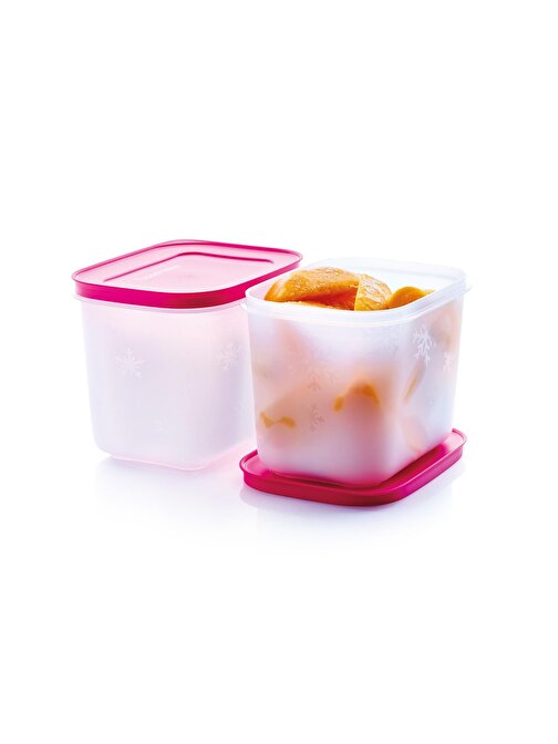 Tupperware Alaska Kap Yüksek Gövdeli 2'Li Set 1.1L