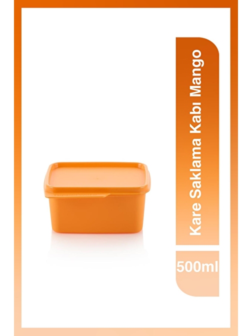 Tupperware Kare Saklama 500Ml Mango