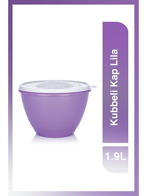 Tupperware Kubbeli Kap 1.9L Lila