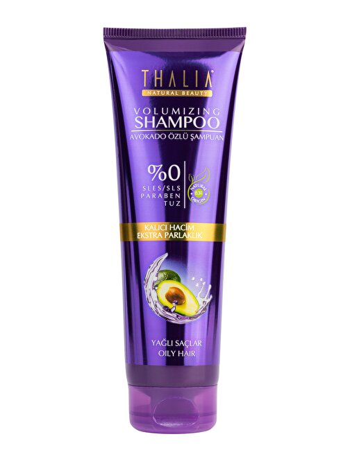 Thalia Avokado Özlü Yağlı Saçlar İçin Hacimlendirici Bakım Şampuanı 300 ml