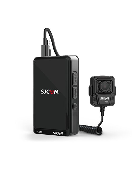 Sjcam A30 Ekranlı Full Hd Su Geçirmez Giyilebilir Güvenlik Kamerası
