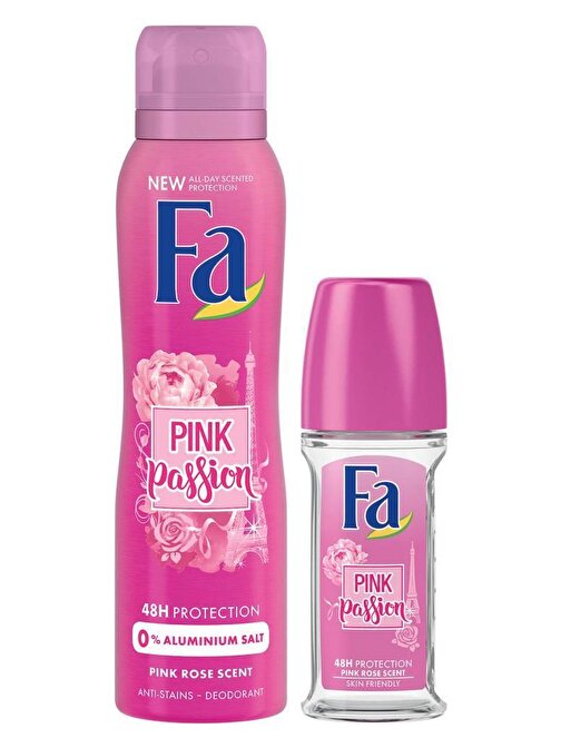 Fa Pink Passion Roll-On 50 ml + Pink Passion Deosprey 150 ml