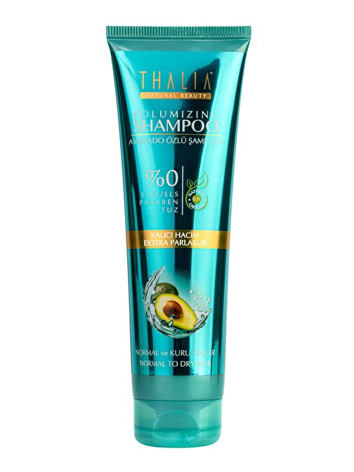 Thalia Kuru - Normal Saçlar İçin Avokado Özlü Bakım Şampuanı 300 ml