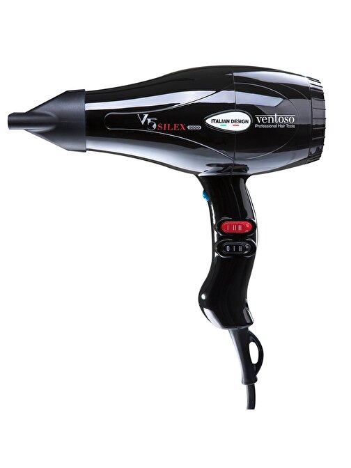 Ventoso V5 Silex5000 Profesyonel Saç Kurutma ve Fön Makinesi Siyah