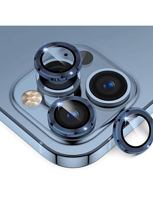 Binano M.Ring  Iphone12 Pro Lens Koruyucu Lacivert