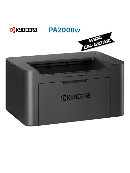 Kyocera PA2000W Wifi A4 Siyah Beyaz Lazer Yazıcı