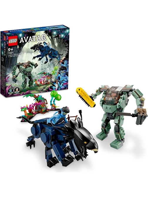 Lego Avatar Neytiri ve Thanator AMP Robotlu Quaritch’e Karşı 75571