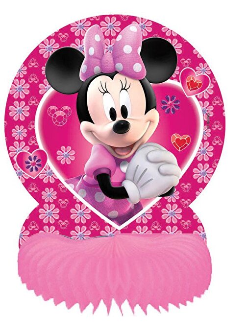 EventPartyStore MİNNİE MOUSE ORTA SÜS PEMBE