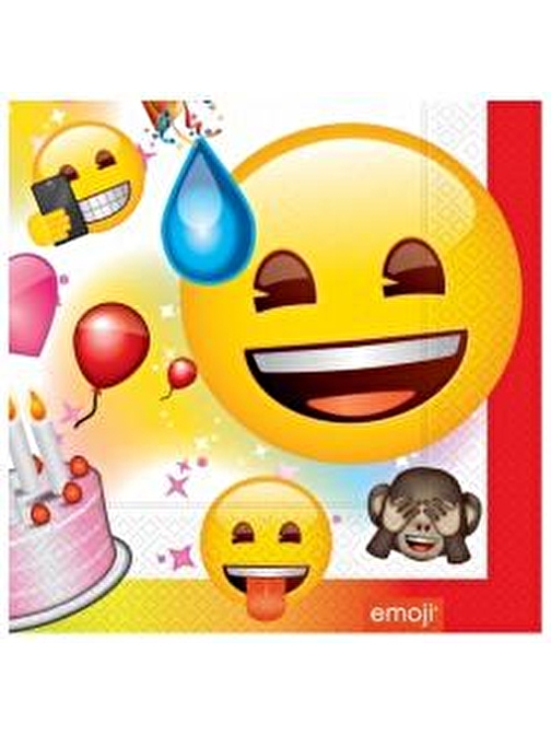 EventPartyStore EMOJİ PARTİ PEÇETE 20'Lİ