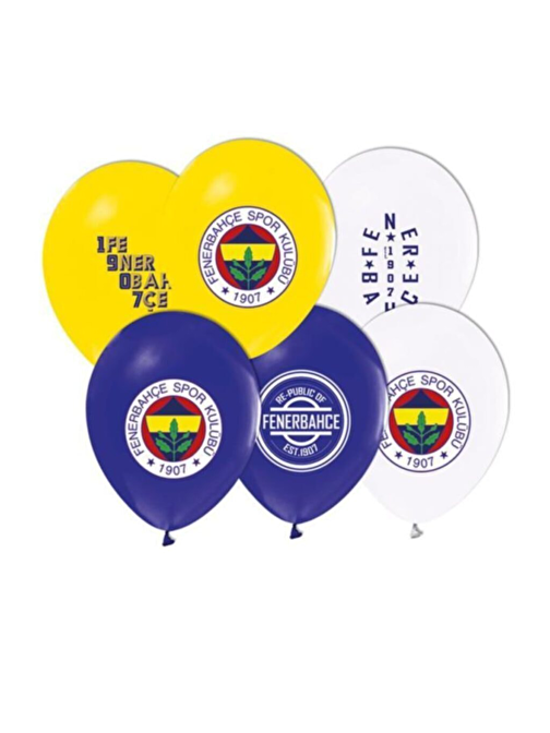 EventPartyStore LATEKS BALON 8'Lİ FENERBAHÇE