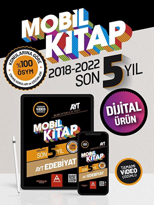 AYT Mobil Kitap Son 5 Yıl Edebiyat