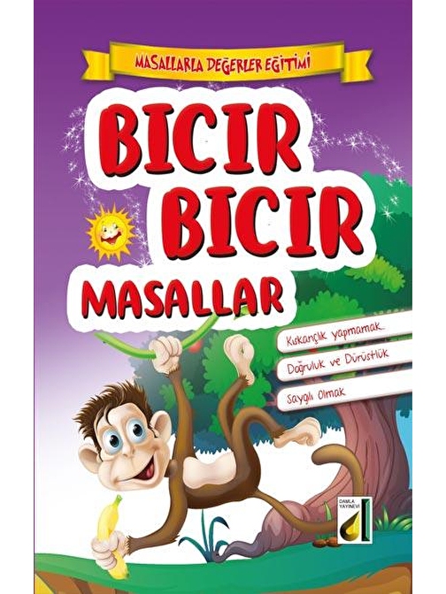 Damla Yayınevi Bıcır Bıcır Masallar - E. Testa Ciltli