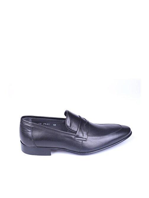 Fosco 7141 Erkek Hakiki Deri Bağcıksız Klasik Ayakkabı