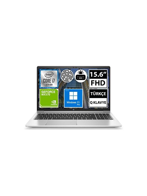HP ProBook 450 G9 6S6Y8EA06 NVIDIA GeForce MX570 Intel Core i7-1255U 16 GB RAM 512 GB SSD 15.6 inç Full HD Windows 11 Dizüstü Bilgisayar