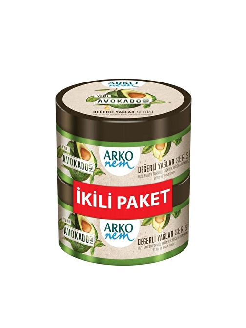 Arko Nem Değerli Yağlar Avokado Yağı El Ve Vücut Kremi 250 ml +250 ml