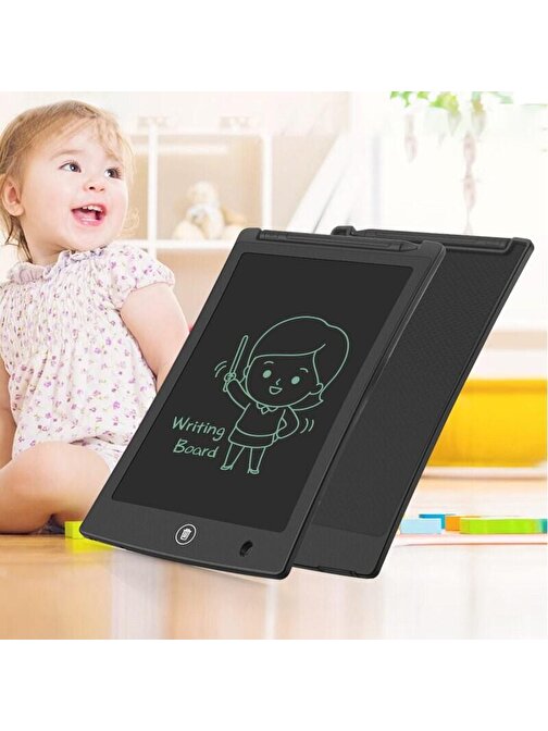 Pazariz Grafik Digital Çocuk Yazı Çizim Tableti Lcd 8.5 Inc Ekranlı + Bilgisayar Kalemli