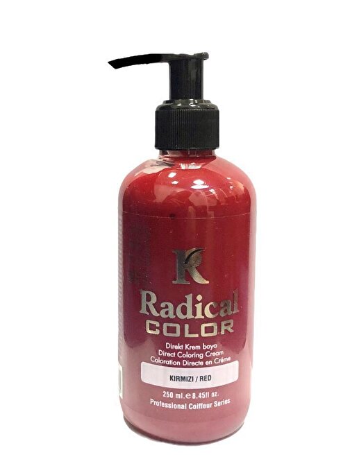 Radical Color Su Bazlı Saç Boyası Kırmızı 250 ml