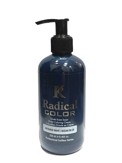 Radical Color Su Bazlı Saç Boyası Okyanus Mavi 250 ml