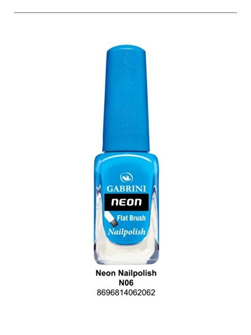 Gabrini Neon Flat Brush Nailpolish N06