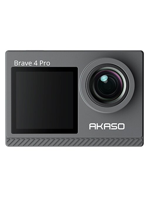 Akaso Brave 4 Pro Dual Screen 1080p 30 Fps Wi-Fi Aksiyon Kamerası + Aksesuar Seti