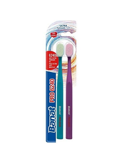 Banat Pro Ultra Soft Diş Fırçası 1+1