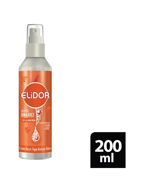 Elidor Sıvı Saç Kremi Sprey Onarıcı 200 ml