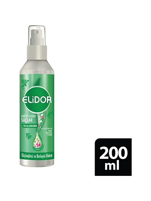 Elidor Sıvı Saç Kremi Sprey Sağlıklı Uzuyan 200 ml