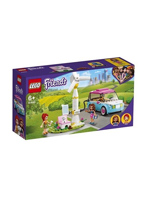 Lego Friends Olivia'nın Elektrikli Arabası 183 Parça 41443