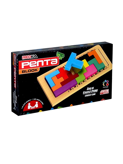 Redka - Kumtoys 5320 Doğal Ahşap Penta Blok