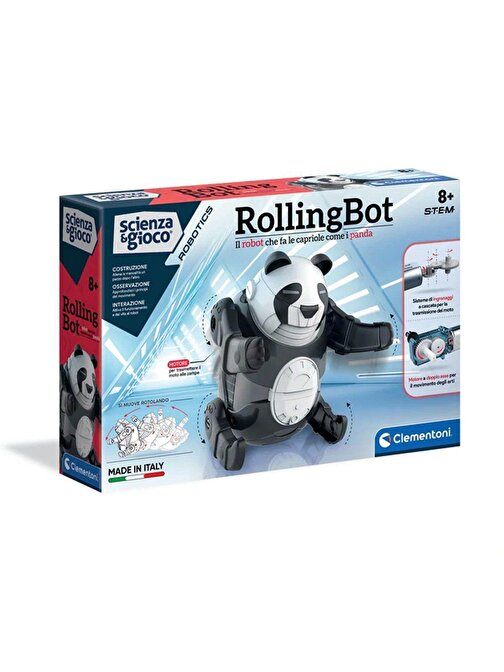 Clementoni 64468 Rollingbot - Robotik Laborutavarı - Bilimveoyun +8 Yaş 2 - 4 Yaş