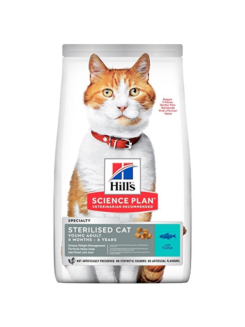 Hill's Science Plan Ördekli Kısırlaştırılmış Kedi Maması 10 kg