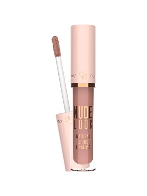 Golden Rose Nude Look Natural Shine Likit Doğal Işıltılı Dudak Parlatıcısı No 01