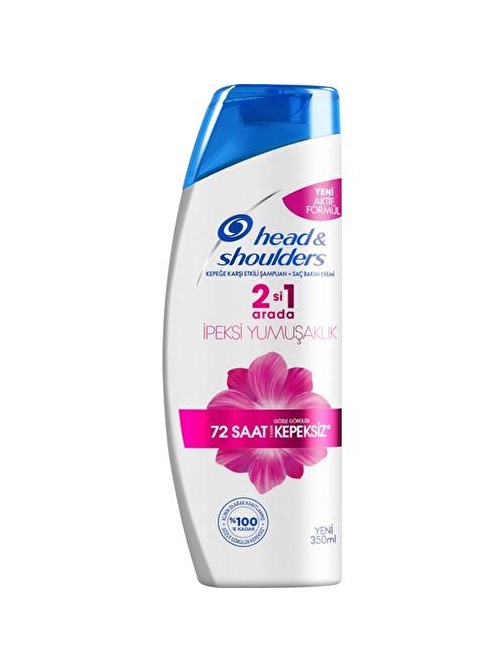 Head & Shoulders İpeksi Yumuşaklık 2'si 1 Arada Kepeğe Karşı Etkili Şampuan 350 ml