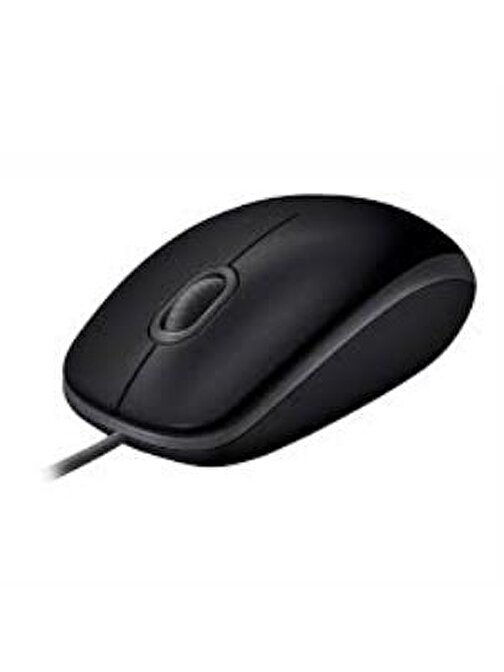 Logitech 910-005508 B110 Siyah Silent (Sessiz) Kablolu Optik Usb Mouse