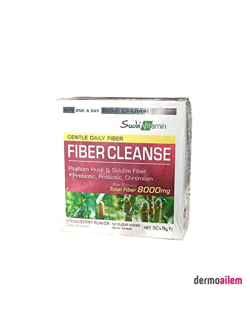 Suda Vitamin Suda Vitamin Fiber Cleanse 9 Gr 20'Li