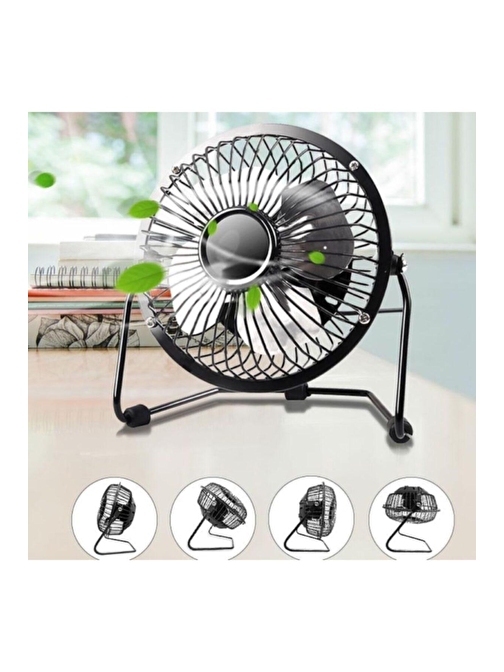 Pazariz  Vantilatör  Metal  Mini  Fan